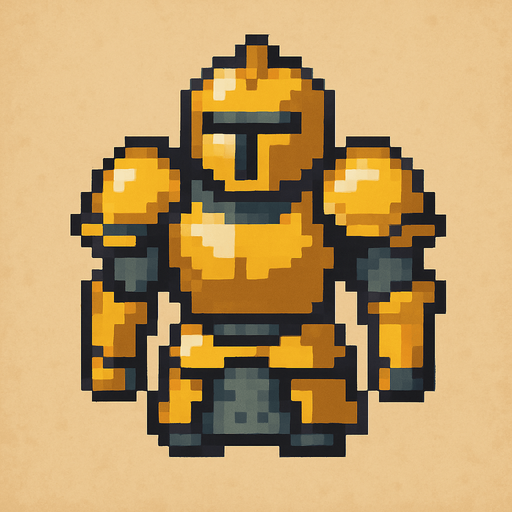 armor pixel art.
In-Game asset.  2d.  High contrast.  No shadows