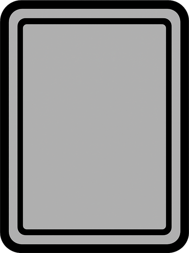 gray card.
In-Game asset.  2d.  High contrast.  No shadows