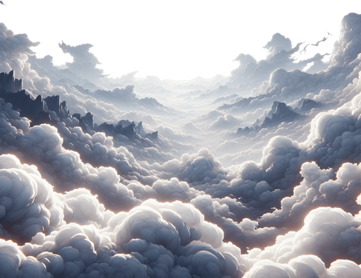 mixed infinite cloud background
Single Game Texture.  In-Game asset.  2d.  Blank background.  High contrast