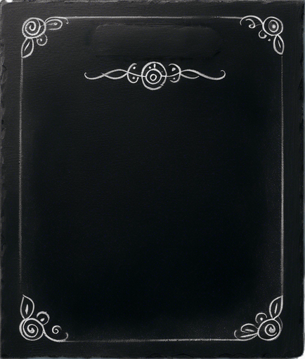 "RULES" handwritten in chalk