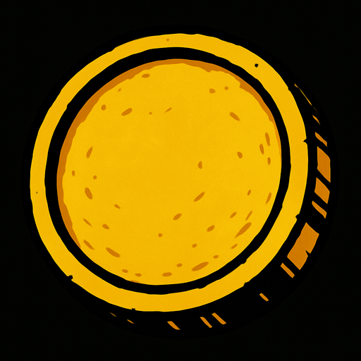Oro.
In-Game asset.  2d.  High contrast.  No shadows
