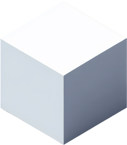 White square. 2D. rotated 45 degrees. no bevel.  flat shaded, hyper casual game. viewed from above.
Single Game Texture. In-Game asset. 2d. Blank background. High contrast. No shadows.