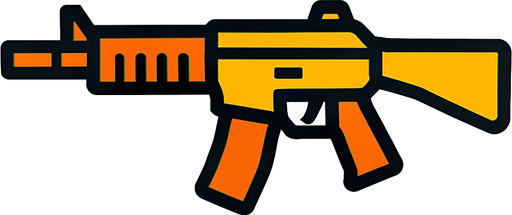 Silah.
In-Game asset.  2d.  High contrast.  No shadows