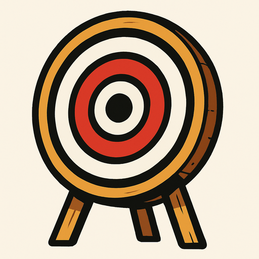 target board.
In-Game asset.  2d.  High contrast.  No shadows