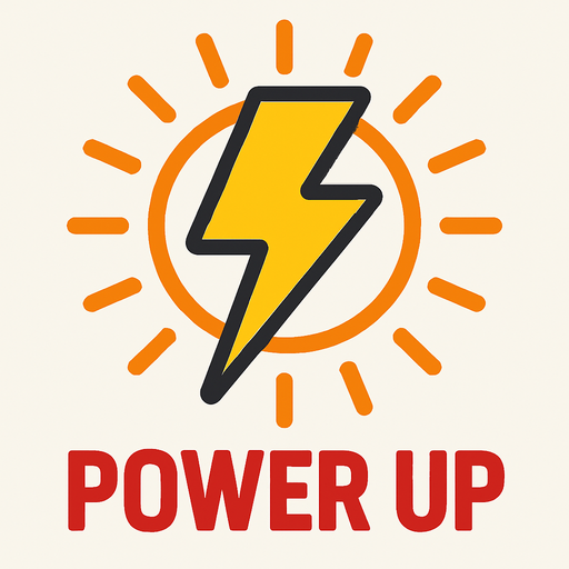 power up.
In-Game asset.  2d.  High contrast.  No shadows