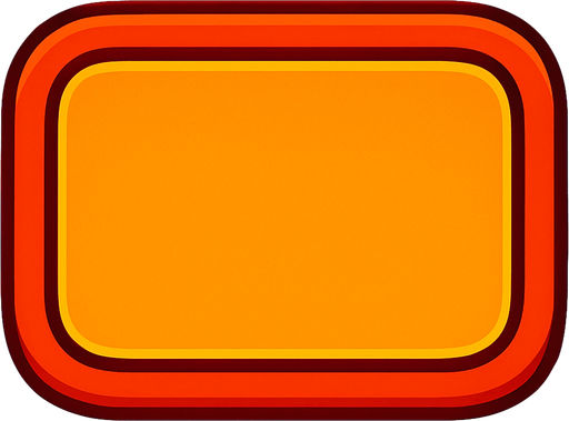 button background.
In-Game asset.  2d.  High contrast.  No shadows