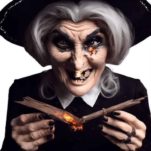 same witch after an explosion