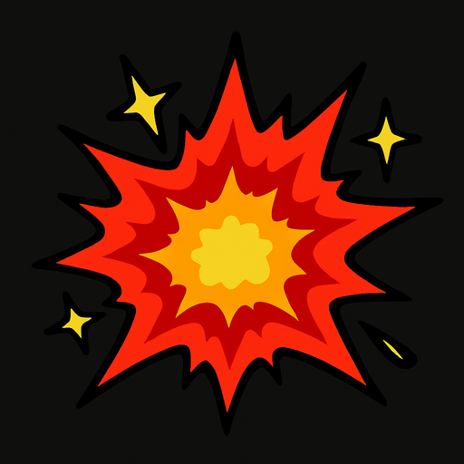 explosion. In-Game asset. 2d. High contrast. No shadows.
In-Game asset.  2d.  High contrast.  No shadows