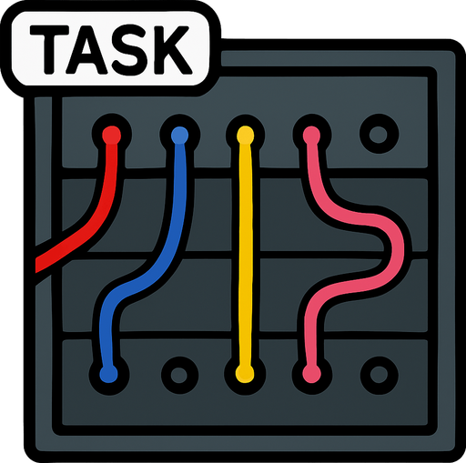 among us task.
In-Game asset.  2d.  High contrast.  No shadows