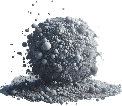 pariculas cinzas, fundo png.
Single Game Texture. In-Game asset. 3d. Blank background. High contrast. No shadows.