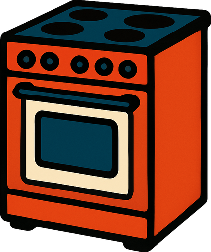 Cuisiniere.
In-Game asset.  2d.  High contrast.  No shadows