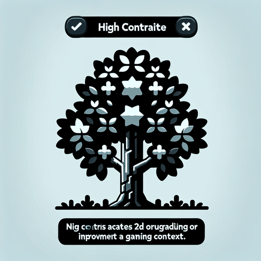 improve_tree_upgrde.
Single Game Texture.  In-Game asset.  2d.  Blank background.  High contrast.  No shadows