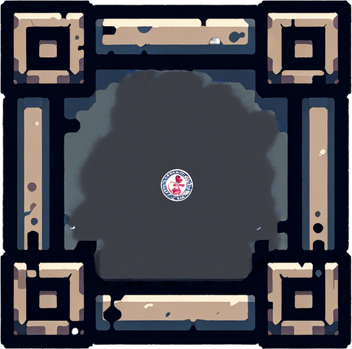 An empty center.