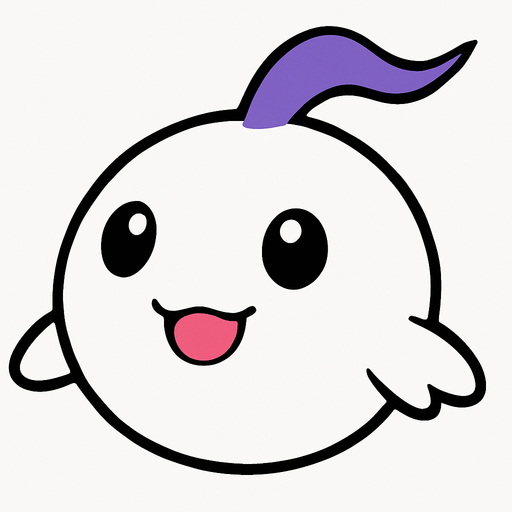 Poyomon.
In-Game asset.  2d.  High contrast.  No shadows