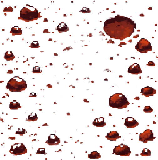 Pixel Mars zemini olsun. Top down olsun.
In-Game asset.  2d.  High contrast.  No shadows