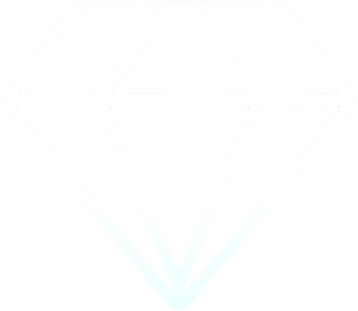 Neon diamond.
In-Game asset.  2d.  High contrast.  No shadows