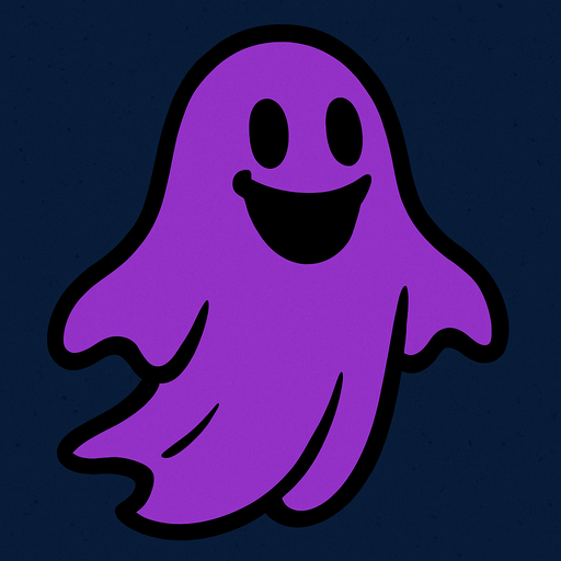 ghost.
In-Game asset.  2d.  High contrast.  No shadows