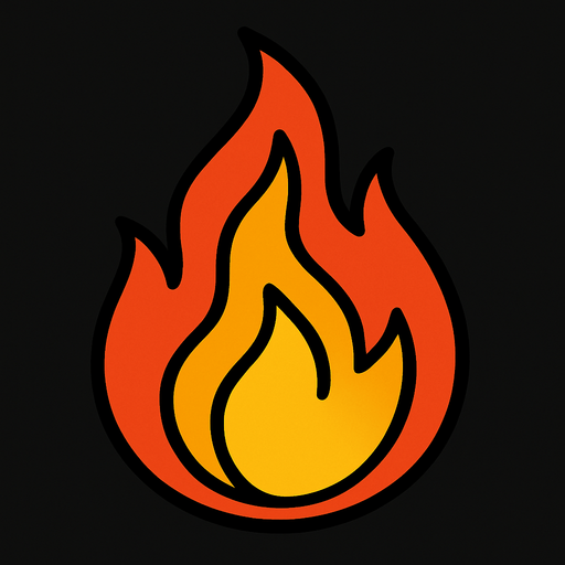 Ateş.
In-Game asset.  2d.  High contrast.  No shadows