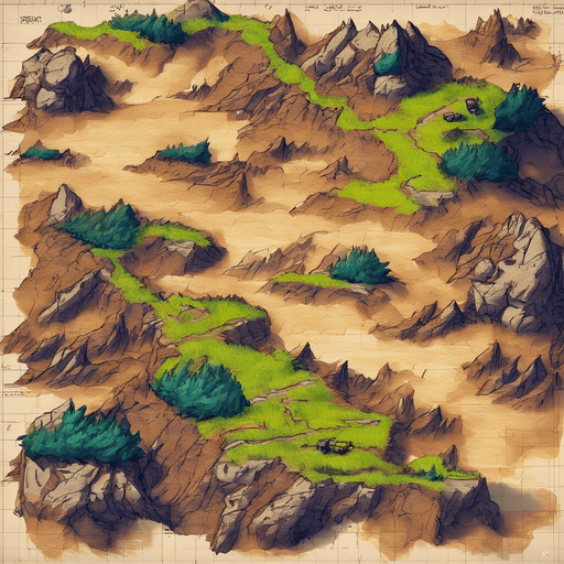 Added more scenery such as cliffs