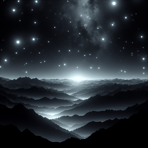 a few Stars in a dark night sky.
almost black