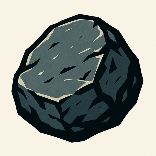 taş.
In-Game asset.  2d.  High contrast.  No shadows