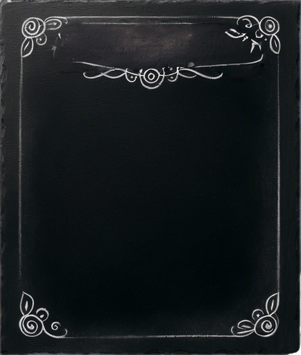 Text "POTION" handwritten in chalk