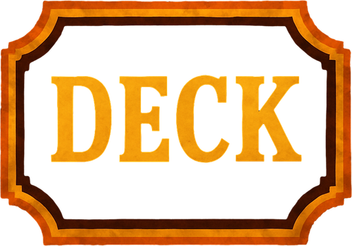 Deck yaz ama düzgün bir arka planla