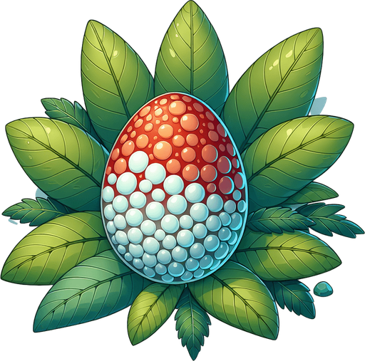A realistic fish egg.
Single Game Texture. In-Game asset. 2d. Blank background. High contrast. No shadows.