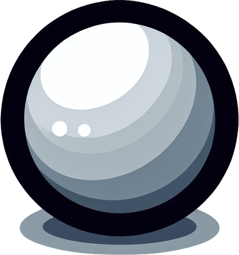 2d small  ball.
Single Game Texture. In-Game asset. 2d. Blank background. High contrast. No shadows.