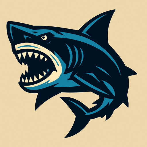 Megalodon.
In-Game asset.  2d.  High contrast.  No shadows