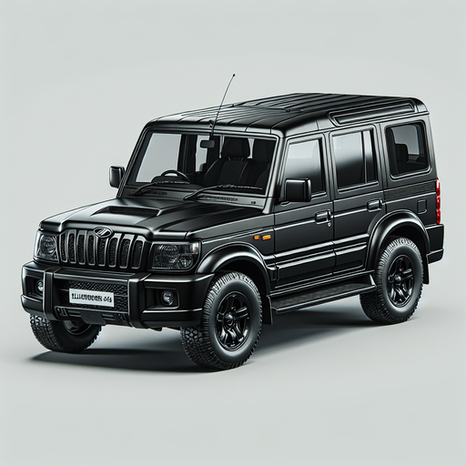Mahindra scorpio in black color and realistic.
Single Game Texture. In-Game asset. 2d. Blank background. High contrast. No shadows.