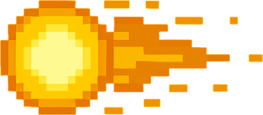 pixelart yellow circular bullet to shoot enemies
In-Game asset.  2d.  High contrast.  No shadows. Pixel art