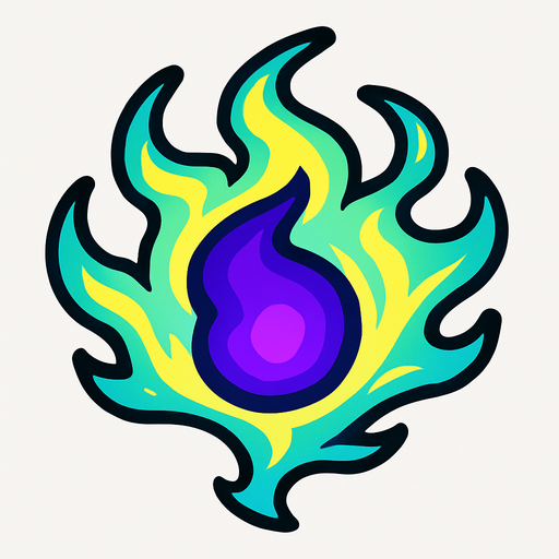 auraWisp top view.
In-Game asset.  2d.  High contrast.  No shadows