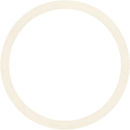 white circle.
empty inside