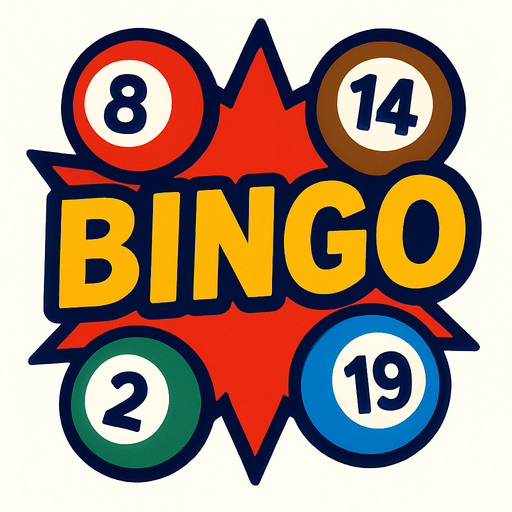 Bingo thema.
In-Game asset.  2d.  High contrast.  No shadows