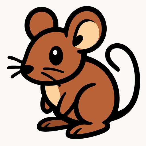 mouse.
In-Game asset.  2d.  High contrast.  No shadows
