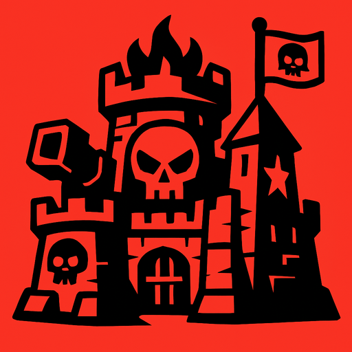 enemyBase.
In-Game asset.  2d.  High contrast.  No shadows