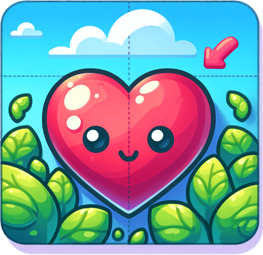 cartoon life heart.
Single Game Texture.  In-Game asset.  2d.  Blank background.  High contrast.  No shadows