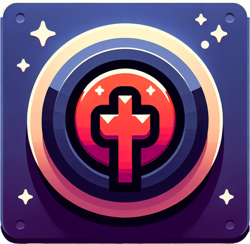 Powerup_1.
Single Game Texture. In-Game asset. 2d. Blank background. High contrast. No shadows.