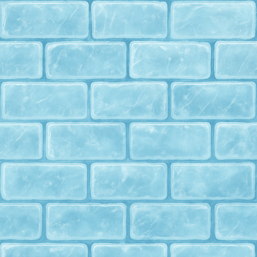 Haz los bloques de hielo ya no de piedra.