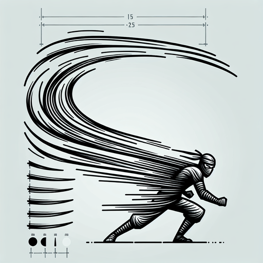 Create a series of curved, tapered lines that originate from the ninja's body and extend outward in the direction of movement. The lines should vary in length and thickness, with a sense of energy and dynamism..
Single Game Texture. In-Game asset. 2d. Blank background. High contrast. No shadows.