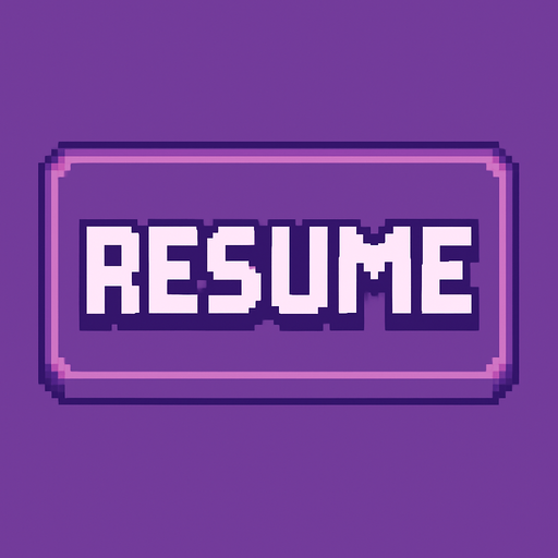 change text with RESUME