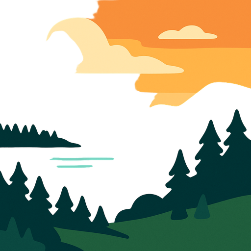 chill backround.
In-Game asset.  2d.  High contrast.  No shadows