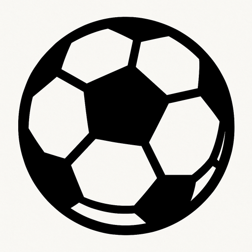 soccer ball 2d ingame asset high contrast no shadows.
In-Game asset.  2d.  High contrast.  No shadows