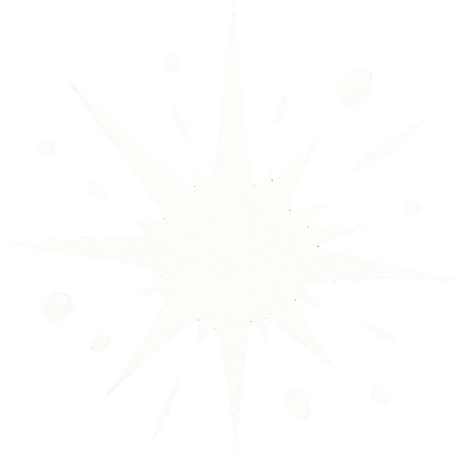 A small white explosion particle..
In-Game asset.  2d.  High contrast.  No shadows