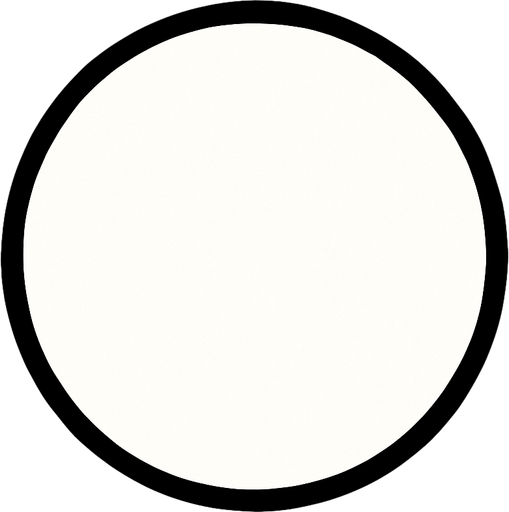 Beyaz 3d daire.
In-Game asset.  2d.  High contrast.  No shadows