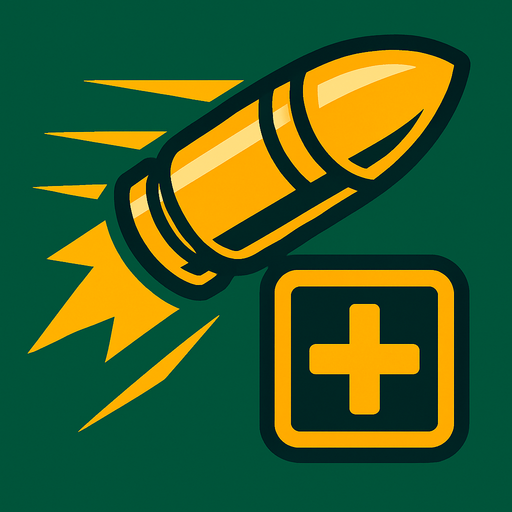 Fast bullet upgrade.
In-Game asset.  2d.  High contrast.  No shadows