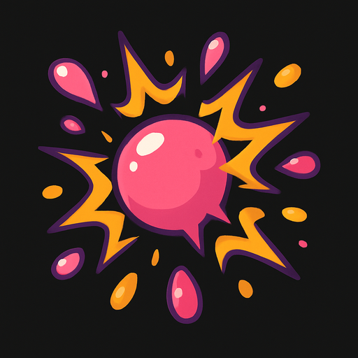 Bubble explode FX.
In-Game asset.  2d.  High contrast.  No shadows