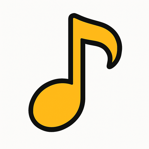 sarı 1 üçlük nota arka planı olmasın sade olsun 2d..
In-Game asset.  2d.  High contrast.  No shadows