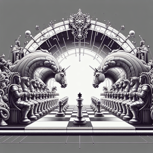 like a chess and impressive.
Single Game Texture. In-Game asset. 2d. Blank background. High contrast. No shadows.